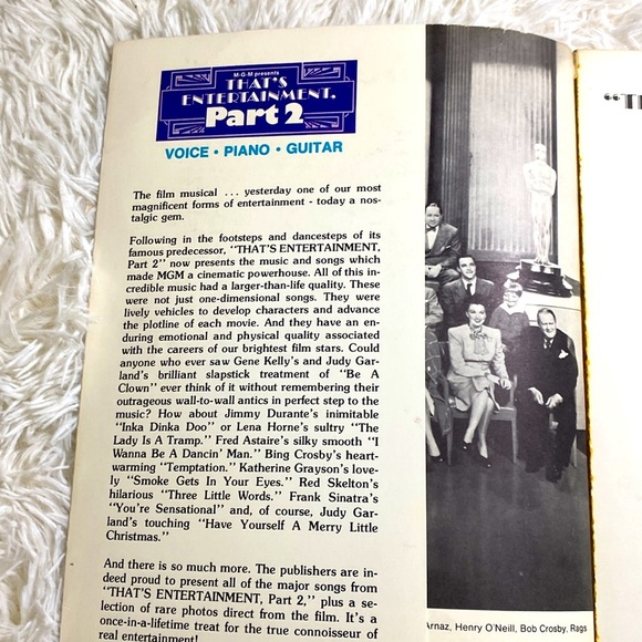 VOCAL SELECTIONS THAT’S ENTERTAINMENT PART 2 Voice Piano Guitar GUC - Picture 5 of 13